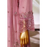 Afsany By Sada Bahar Stitched 3 Piece Luxury Formals Chiffon-Plum