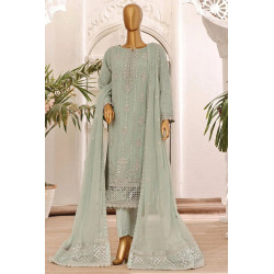 Eshaal Fatima by Emaan Adeel Stitched 3 Piece Festive Formals-Mint