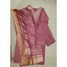 "Light Purple Kurti Set with Bottom and Dupatta - Stylish Ethnic Wear"