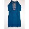 Kadlee Viscose Weaving Embroidery Kurti With Bottom Dupatta-Green