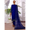 Afsany By Sada Bahar Stitched 3 Piece Luxury Formals Chiffon-Blue