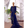 Afsany By Sada Bahar Stitched 3 Piece Luxury Formals Chiffon-Blue