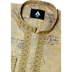 Kuf Panjabi Printed 100% cotton Bangladeshi Panjabi- Artichoke