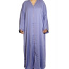 Elegant Stone-Embellished Bangladeshi Burkha- Ash