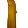 Elegant Stone-Embellished Bangladeshi Burkha- Yellow