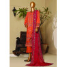 Sada Bahar Stitched 3 Piece Luxury Festive Emb Lawn-Rust