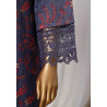 Sada Bahar Stitched 3 Piece Embroidered Khaddar Winter Collection '24 - Purple