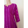 Zaaraq by Bangladeshi 100% Printed Boutiques Stitched 3 Piece Collection- Purple