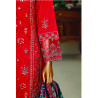 Sada Bahar Stitched 3 Piece Premium Emb & Printed Lawn-Red