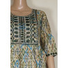 Zaaraq By Deecee Modal Printed Embroidery Single-piece Kurti - Stylish & Comfortable Women's Wear