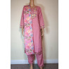 Elegant Designer Kurti Set with Matching Bottom & Dupatta - Stylish & Comfortable