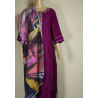 Indian Chikan Work Designer Kurti with Printed Dupatta - Elegant & Traditional