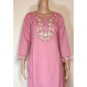 Combo Dress Indian Chikan work Designer Kurti With Printed Dupatta only £39.99 (Size L)